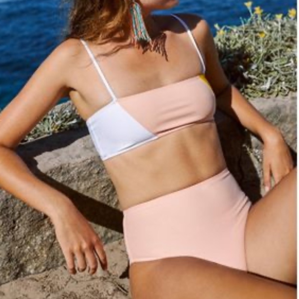 NWOT Free People Ellejay Swim Bikini Bottom Z38-34